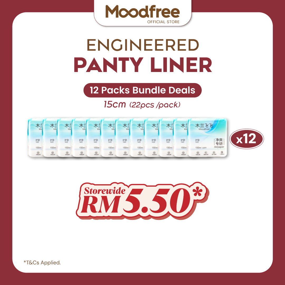 [ONLY RM5.50/PACK] Engineered Panty Liner