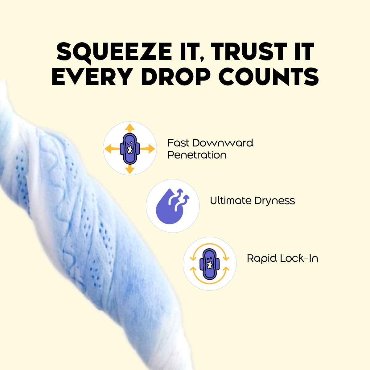 [ONLY RM5.50/PACK] Engineered Day Use Sanitary Pad