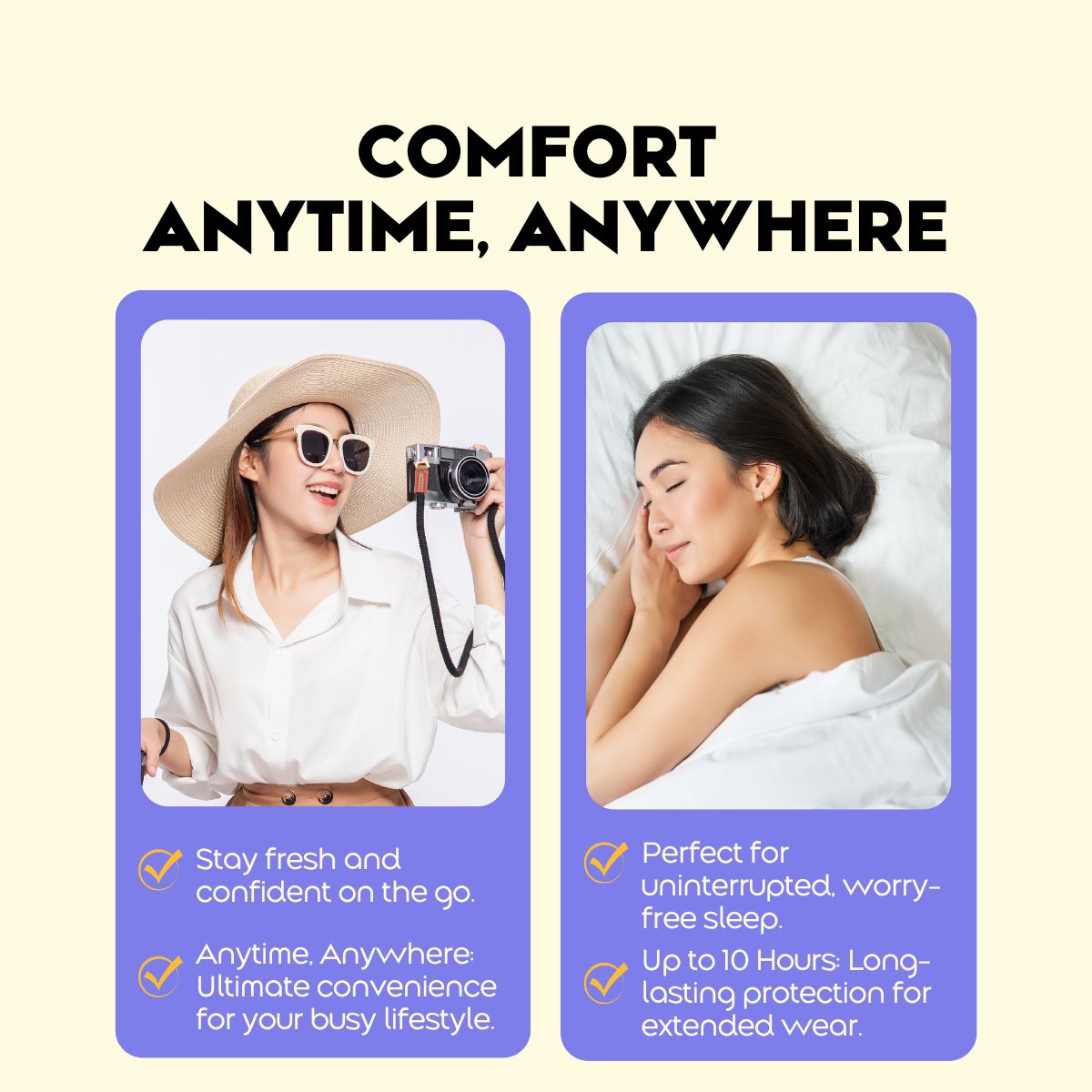 [ONLY RM5.50/PACK] Engineered Overnight Panty