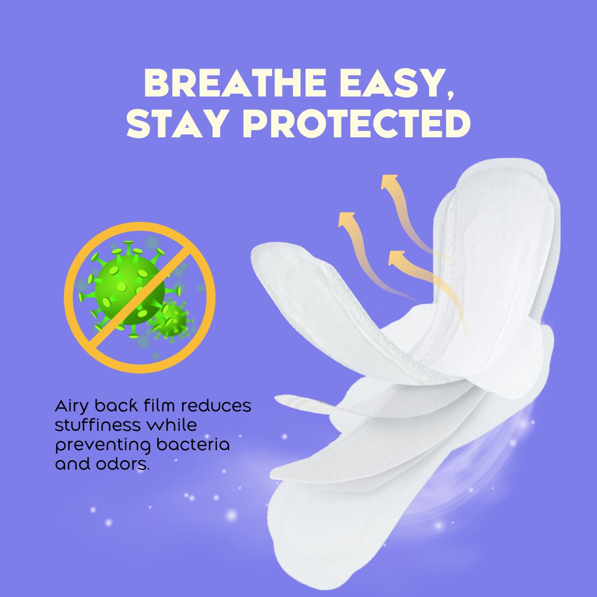 [ONLY RM5.50/PACK] Engineered Day Use Sanitary Pad