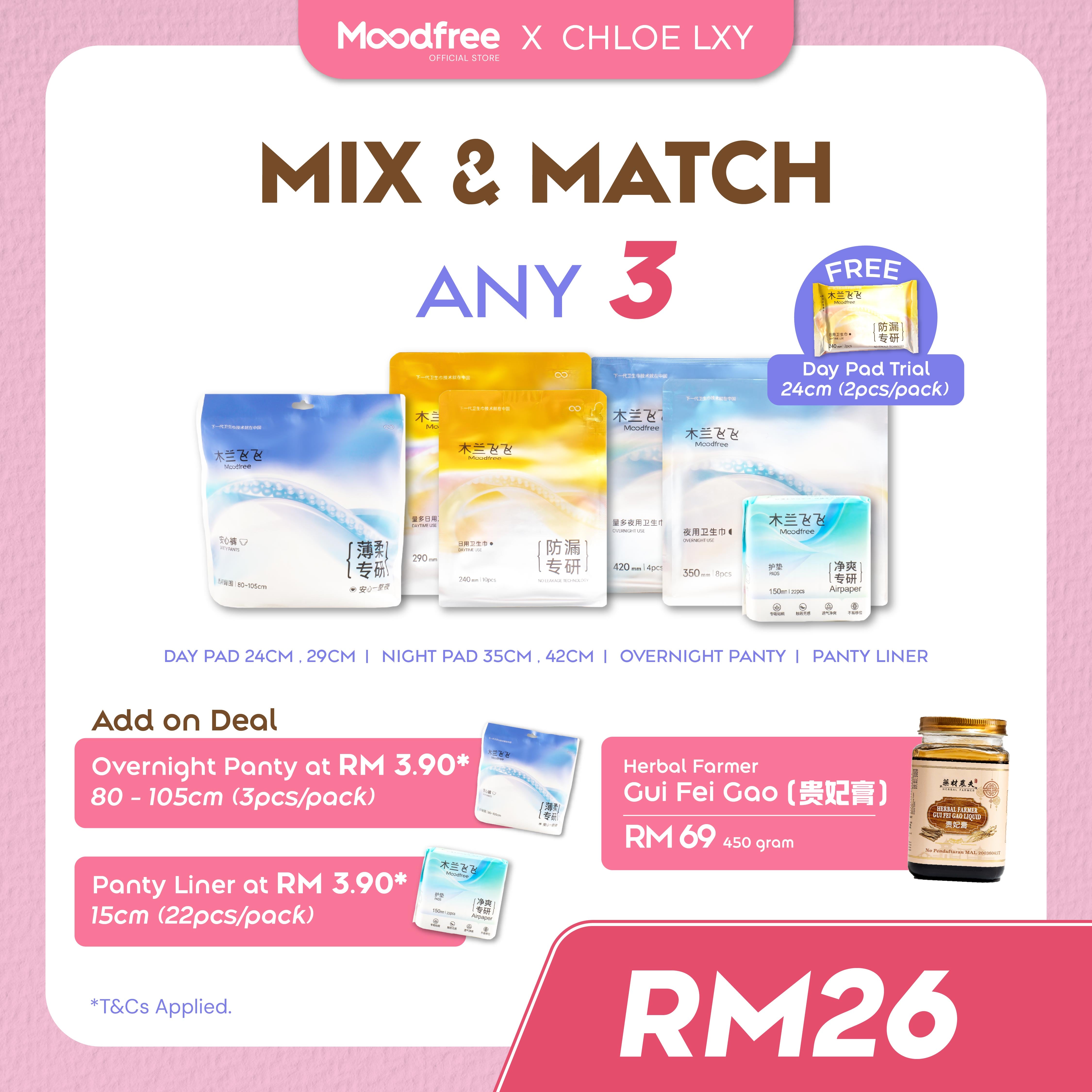 CHLOE LXY - Mix & Match Any 3 Items