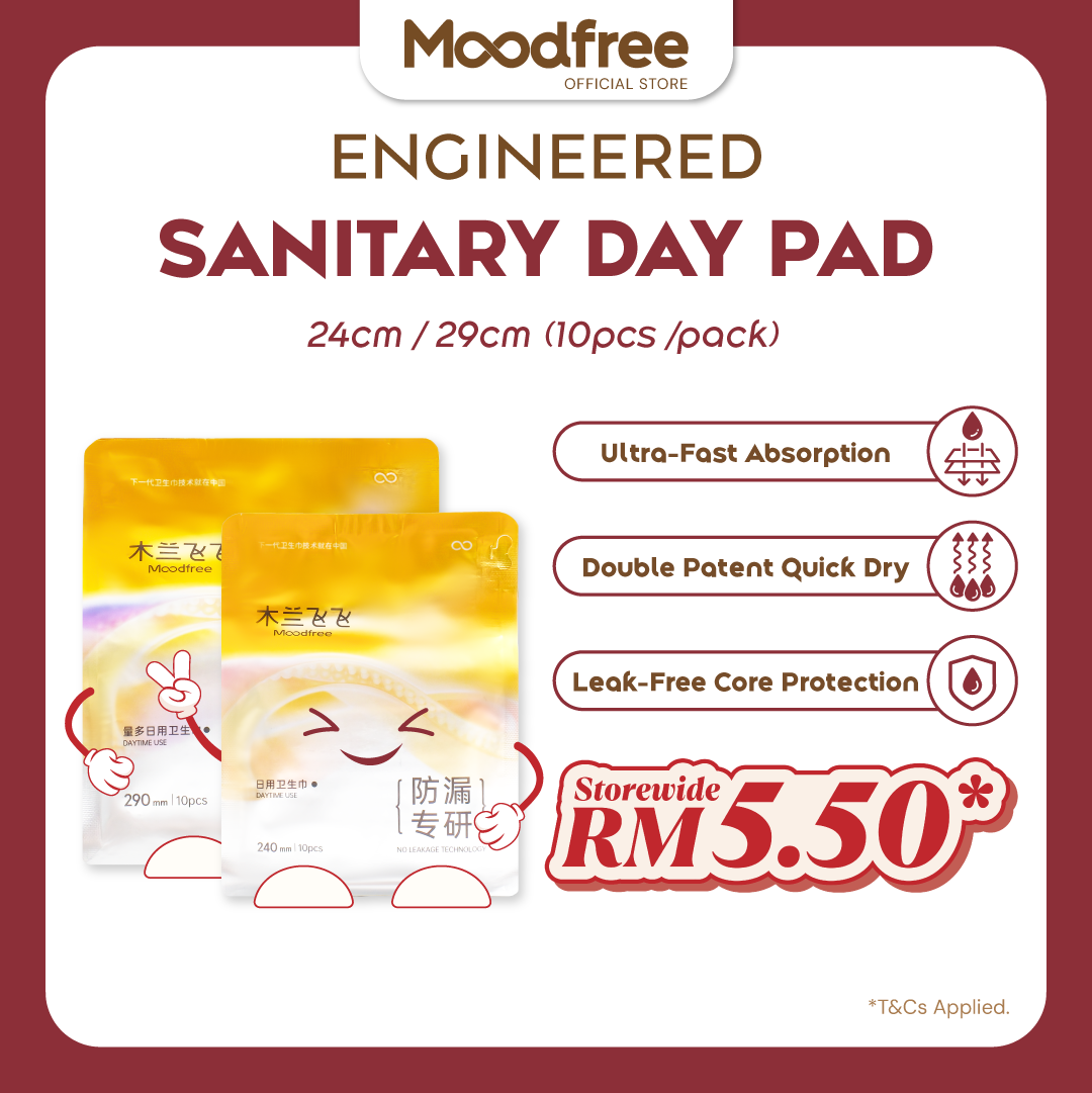 [ONLY RM5.50/PACK] Engineered Day Use Sanitary Pad