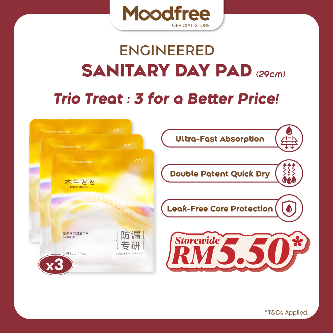 [ONLY RM5.50/PACK] Engineered Day Use Sanitary Pad