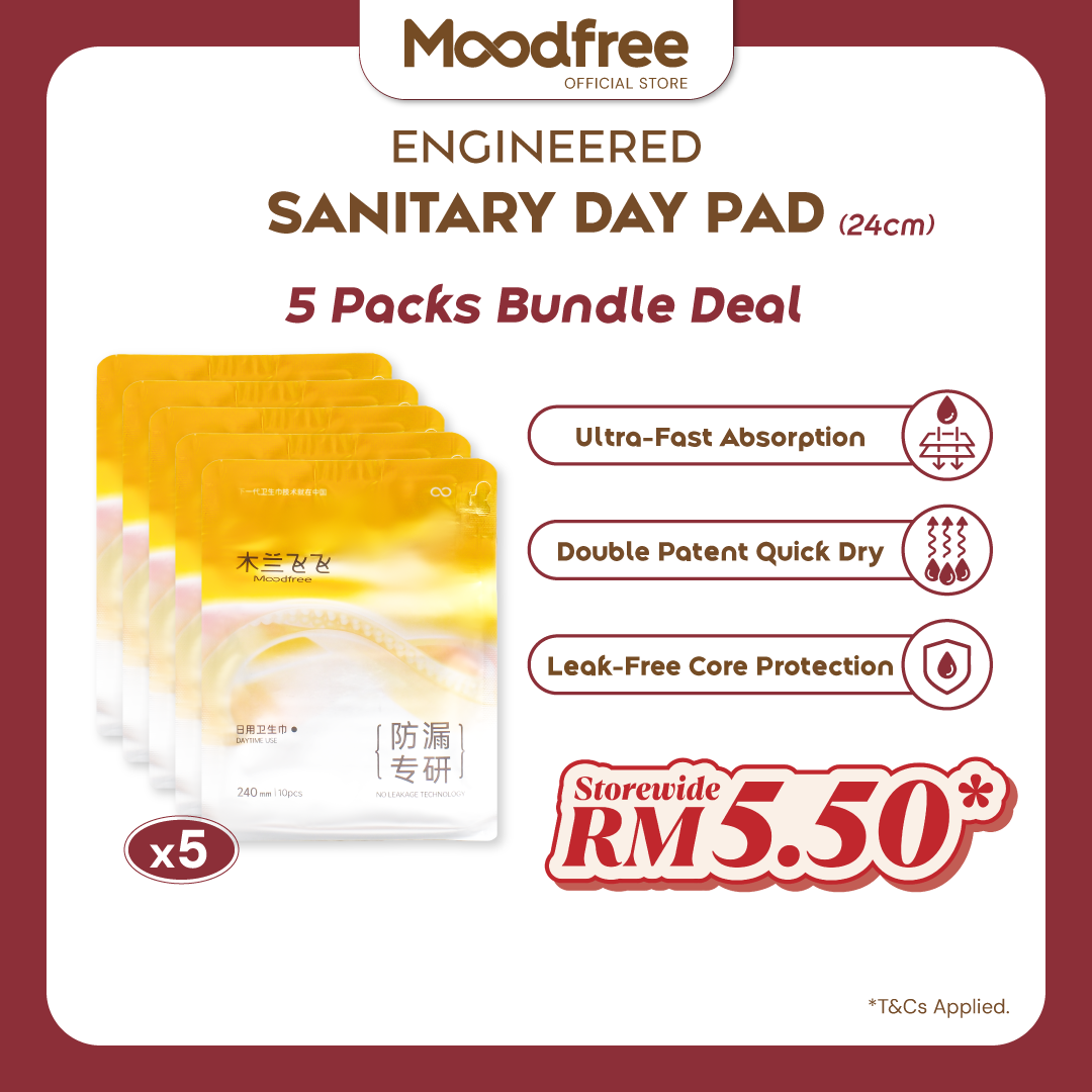 [ONLY RM5.50/PACK] Engineered Day Use Sanitary Pad