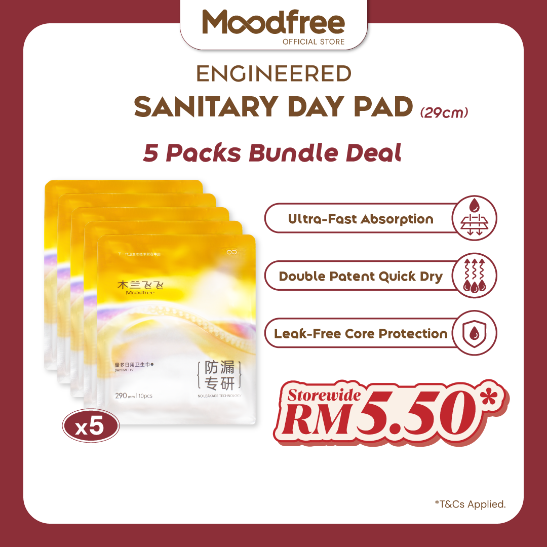 [ONLY RM5.50/PACK] Engineered Day Use Sanitary Pad