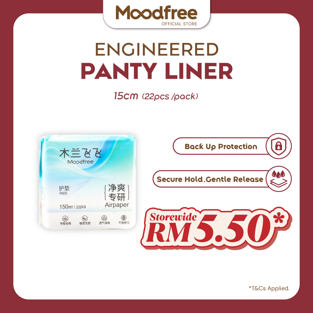 [ONLY RM5.50/PACK] Engineered Panty Liner