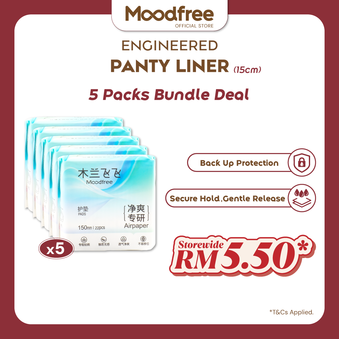[ONLY RM5.50/PACK] Engineered Panty Liner